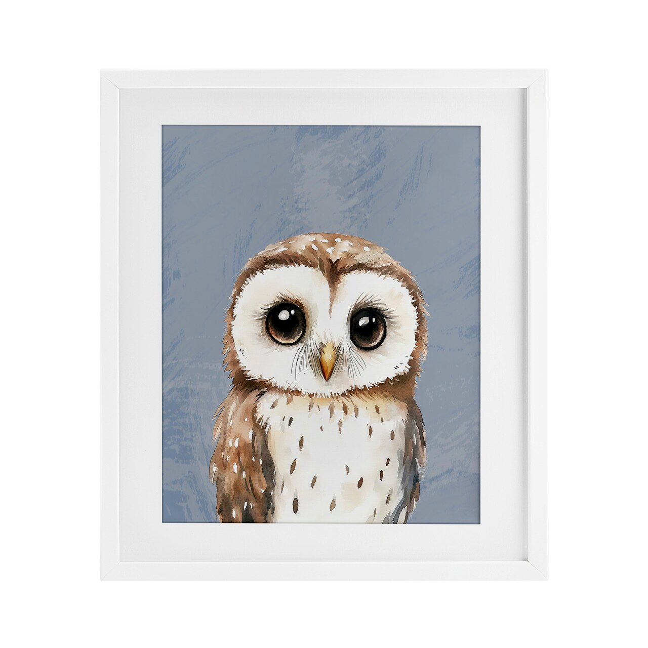 Stupell Industries Sweet Woodland Owl Framed Print Under Glass, design by Christine Simpson Art